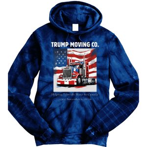 Donald Trump Inauguration Funny Moving Conservative Tie Dye Hoodie