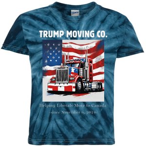 Donald Trump Inauguration Funny Moving Conservative Kids Tie-Dye T-Shirt