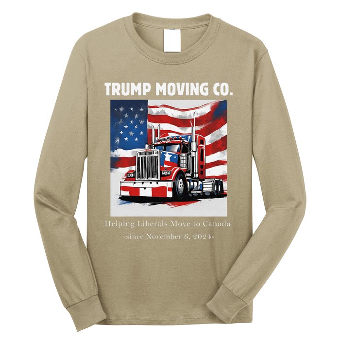 Donald Trump Inauguration Funny Moving Conservative Long Sleeve Shirt