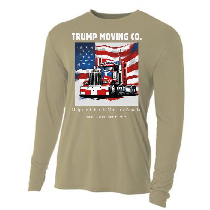 Donald Trump Inauguration Funny Moving Conservative Cooling Performance Long Sleeve Crew