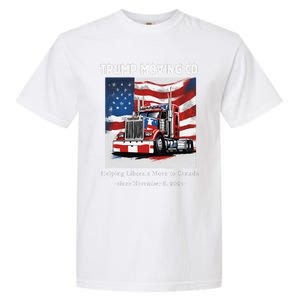 Donald Trump Inauguration Funny Moving Conservative Garment-Dyed Heavyweight T-Shirt