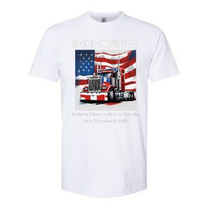 Donald Trump Inauguration Funny Moving Conservative Softstyle CVC T-Shirt