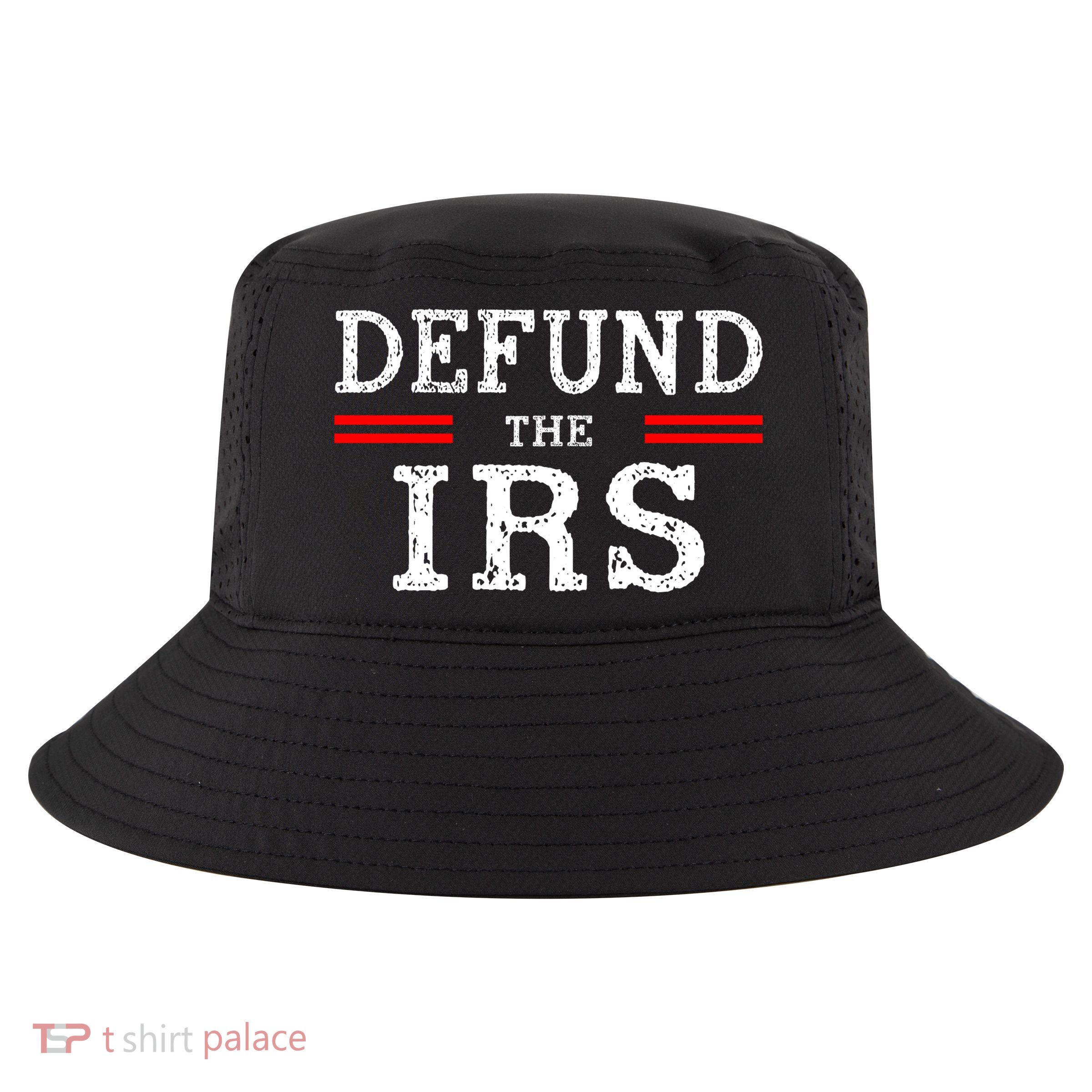 Defund The IRS Cool Comfort Performance Bucket Hat