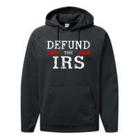 Defund The IRS Performance Fleece Hoodie