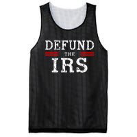 Defund The IRS Mesh Reversible Basketball Jersey Tank