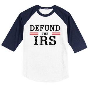 Defund The IRS Baseball Sleeve Shirt