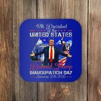 Donald Trump Inauguration Day 2025 47th President Coaster