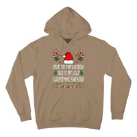 Due To Inflation Ugly Christmas Sweaters Funny Hoodie