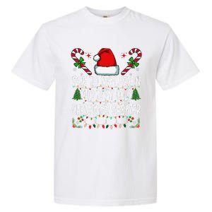 Due To Inflation Ugly Christmas Sweaters Funny Garment-Dyed Heavyweight T-Shirt