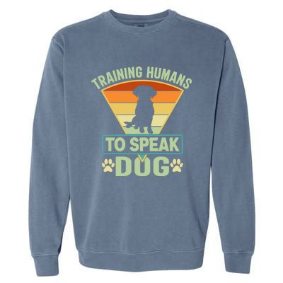 Dog Tee I Love My Dog Tee Guardian Dog Trainer Gift Garment-Dyed Sweatshirt