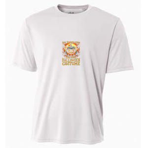 Due To Inflation This Is My Halloween Costume Jack O Lantern Cooling Performance Crew T-Shirt