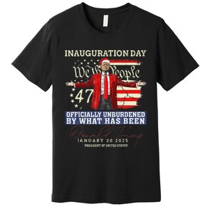 Donald Trump Inauguration Day 2025 47th President Trump 47 Premium T-Shirt