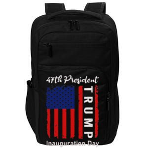 Donald Trump Inauguration Day 2025 47th President 47 Impact Tech Backpack