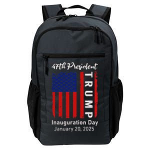 Donald Trump Inauguration Day 2025 47th President 47 Daily Commute Backpack