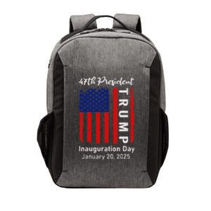 Donald Trump Inauguration Day 2025 47th President 47 Vector Backpack