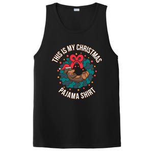 Dachshund This Is My Christmas Pajama Gift PosiCharge Competitor Tank