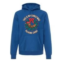 Dachshund This Is My Christmas Pajama Gift Premium Hoodie