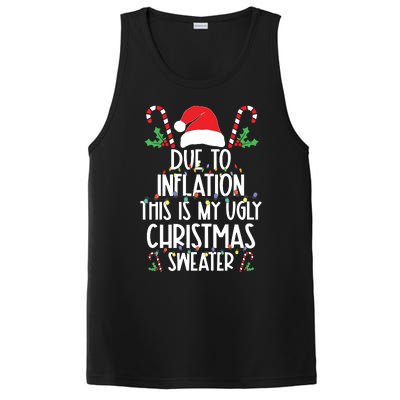 Due To Inflation This Is My Ugly Sweater For Christmas PosiCharge Competitor Tank