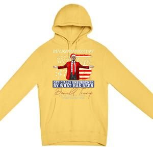 Donald Trump Inauguration Day 2025 47th President Trump 47 Premium Pullover Hoodie