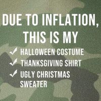 Due To Inflation This Is My Halloween Costume Generic Funny Legacy Tie Dye Trucker Hat
