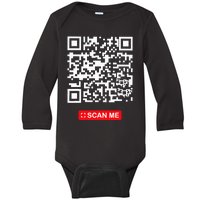 Donald Trump Is Your President Qr Trump Trump Is Dancing Baby Long Sleeve Bodysuit