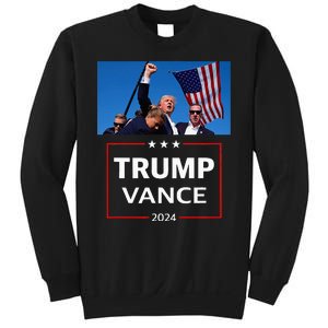 Donald Trump J.D. Vance 2024 Election Rally Campaign Event Sweatshirt