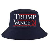 Donald Trump Jd Vance 2024 Not Friends With School Shooters Cool Comfort Performance Bucket Hat