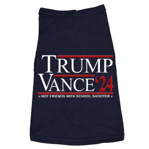 Donald Trump Jd Vance 2024 Not Friends With School Shooters Doggie Tank