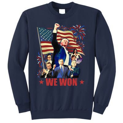 Donald Trump J.D Vance 2024 Made History Trump Legend Sweatshirt