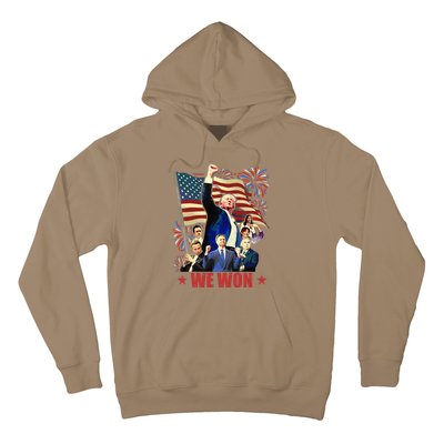 Donald Trump J.D Vance 2024 Made History Trump Legend Hoodie