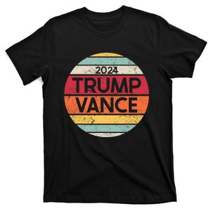 Donald Trump Jd Vance 2024 Retro Style T-Shirt