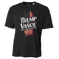 Donald Trump Jd Vance 2024 Vintage Design Cooling Performance Crew T-Shirt