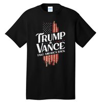 Donald Trump Jd Vance 2024 Vintage Design Tall T-Shirt