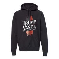 Donald Trump Jd Vance 2024 Vintage Design Premium Hoodie