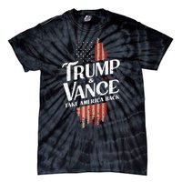 Donald Trump Jd Vance 2024 Vintage Design Tie-Dye T-Shirt