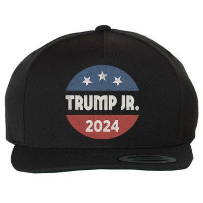 Donald Trump Jr For President 2024 Trump Republican Us Flag Cute Gift Wool Snapback Cap