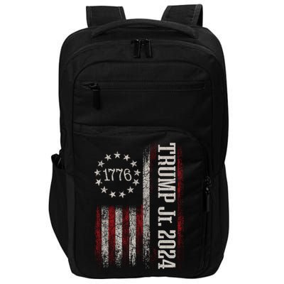 Donald Trump Jr For President 2024 Trump Republican Us Flag Cute Gift Impact Tech Backpack