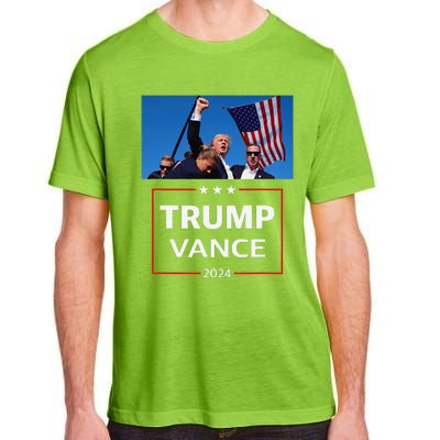 Donald Trump J.D. Vance 2024 Election Rally Campaign Event Adult ChromaSoft Performance T-Shirt