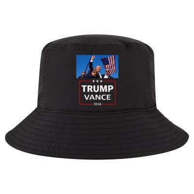 Donald Trump J.D. Vance 2024 Election Rally Campaign Event Cool Comfort Performance Bucket Hat