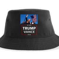 Donald Trump J.D. Vance 2024 Election Rally Campaign Event Sustainable Bucket Hat