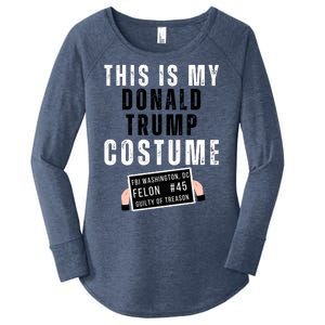 Donald Trump Jail Convict Outfit Anti Trump For Prison 2024 Women's Perfect Tri Tunic Long Sleeve Shirt