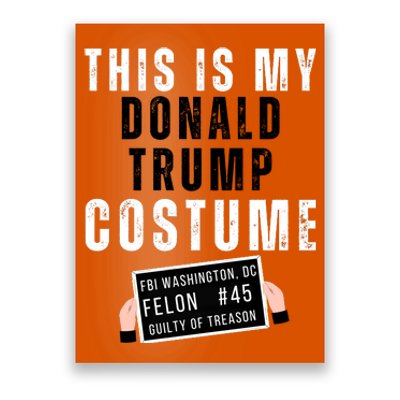 Donald Trump Jail Convict Outfit Anti Trump For Prison 2024 Poster