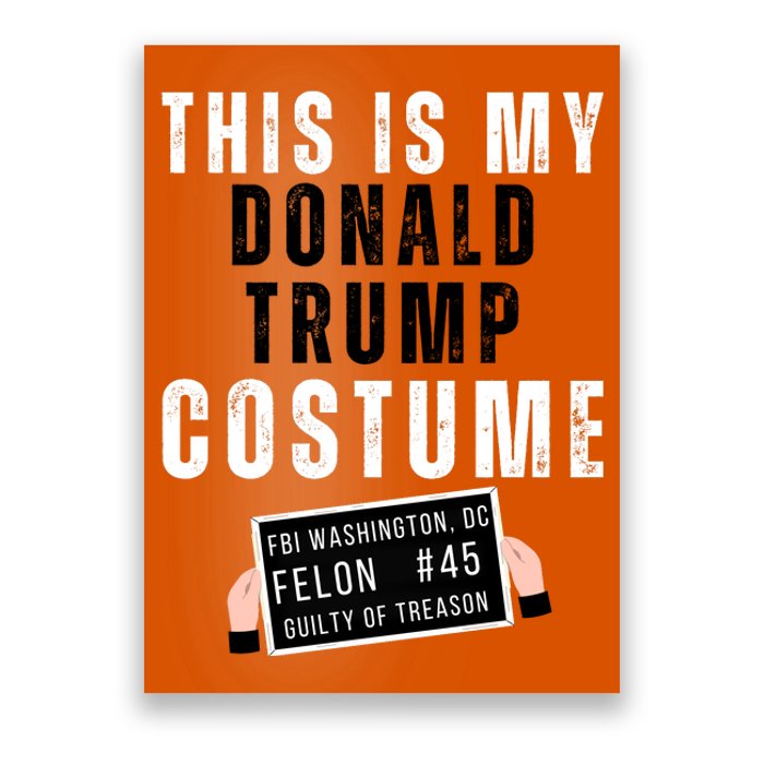 Donald Trump Jail Convict Outfit Anti Trump For Prison 2024 Poster