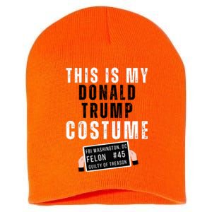 Donald Trump Jail Convict Outfit Anti Trump For Prison 2024 Short Acrylic Beanie