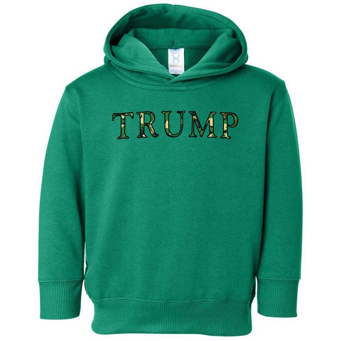 Donald Trump Jr Trump Camo Toddler Hoodie