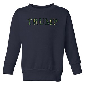 Donald Trump Jr Trump Camo Toddler Sweatshirt