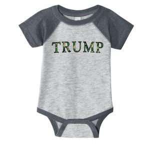 Donald Trump Jr Trump Camo Infant Baby Jersey Bodysuit