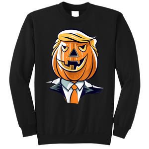 Donald Trumpkin JackOLantern Pumpkin Halloween Trump Sweatshirt