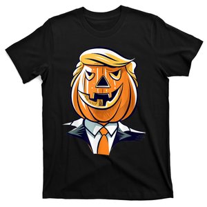 Donald Trumpkin JackOLantern Pumpkin Halloween Trump T-Shirt