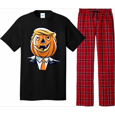 Donald Trumpkin JackOLantern Pumpkin Halloween Trump Pajama Set